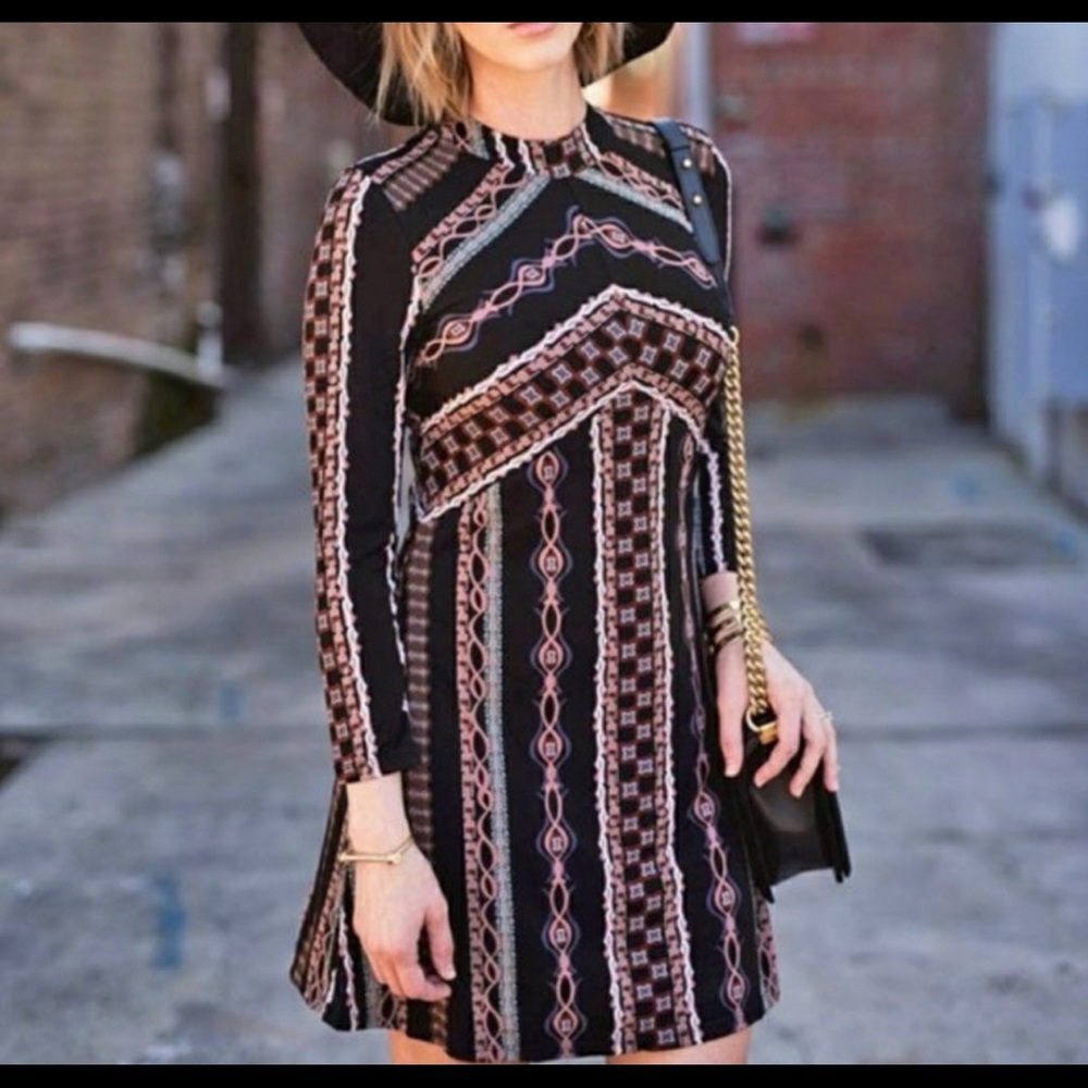 Free People Stella Knit Retro Blogger Fave Dress Pattern